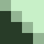 A green leaf texture chunk with one color different.
